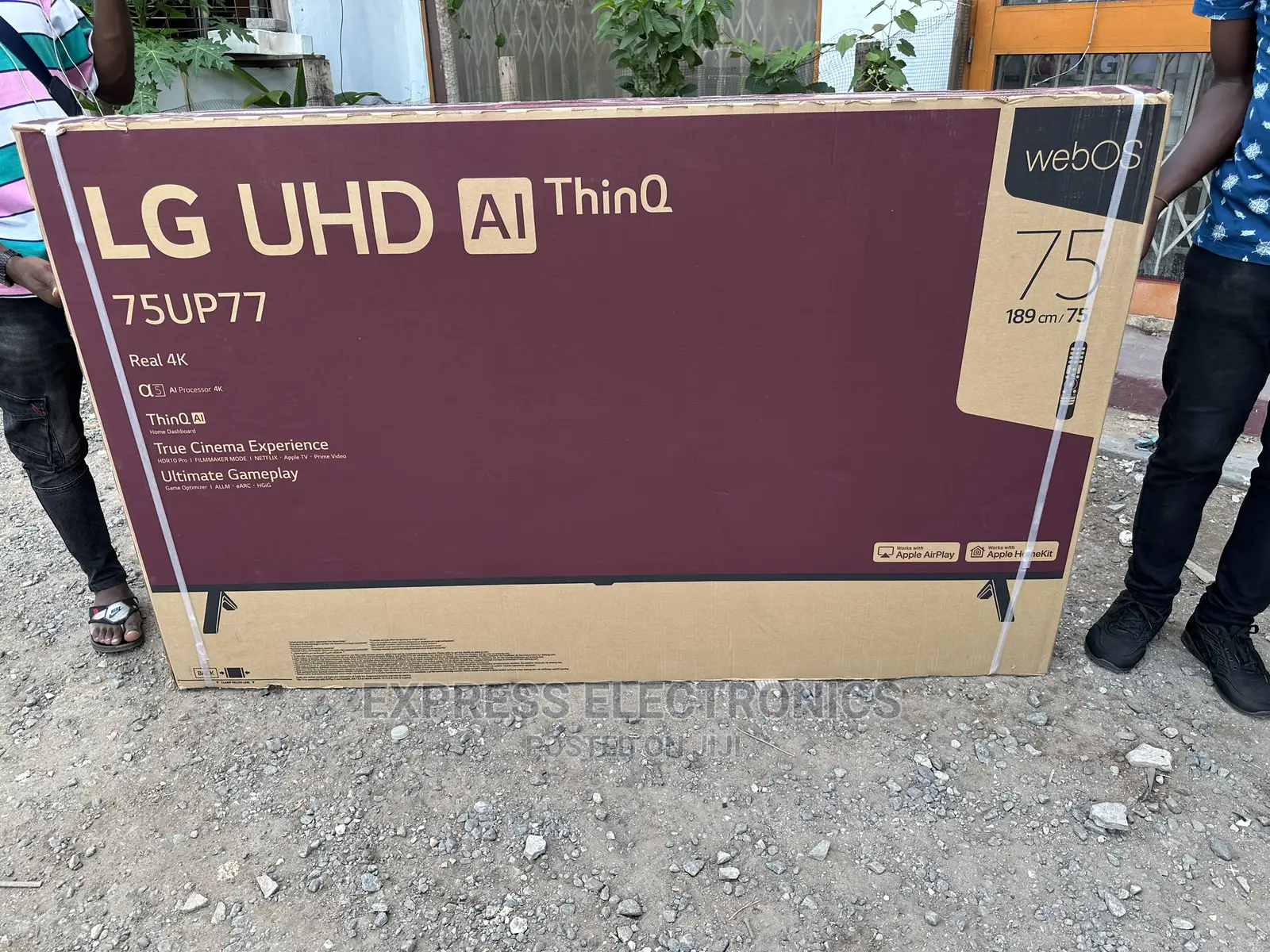 Lg75up7750 True Cinema Experience UHD Smart Tv
