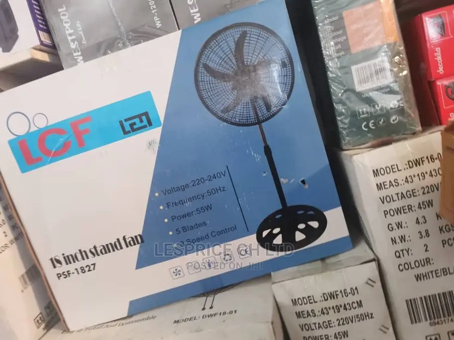 Presentable Pearl Standing Fan 18inch