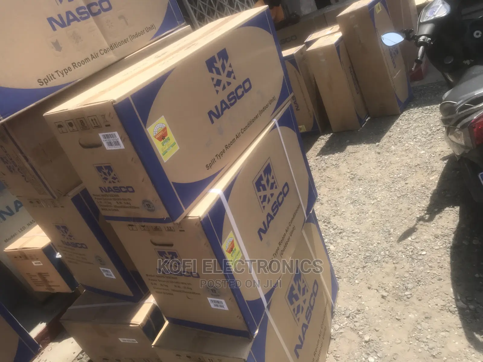 Split Air Conditioner - 1.5 Hp White Nasco