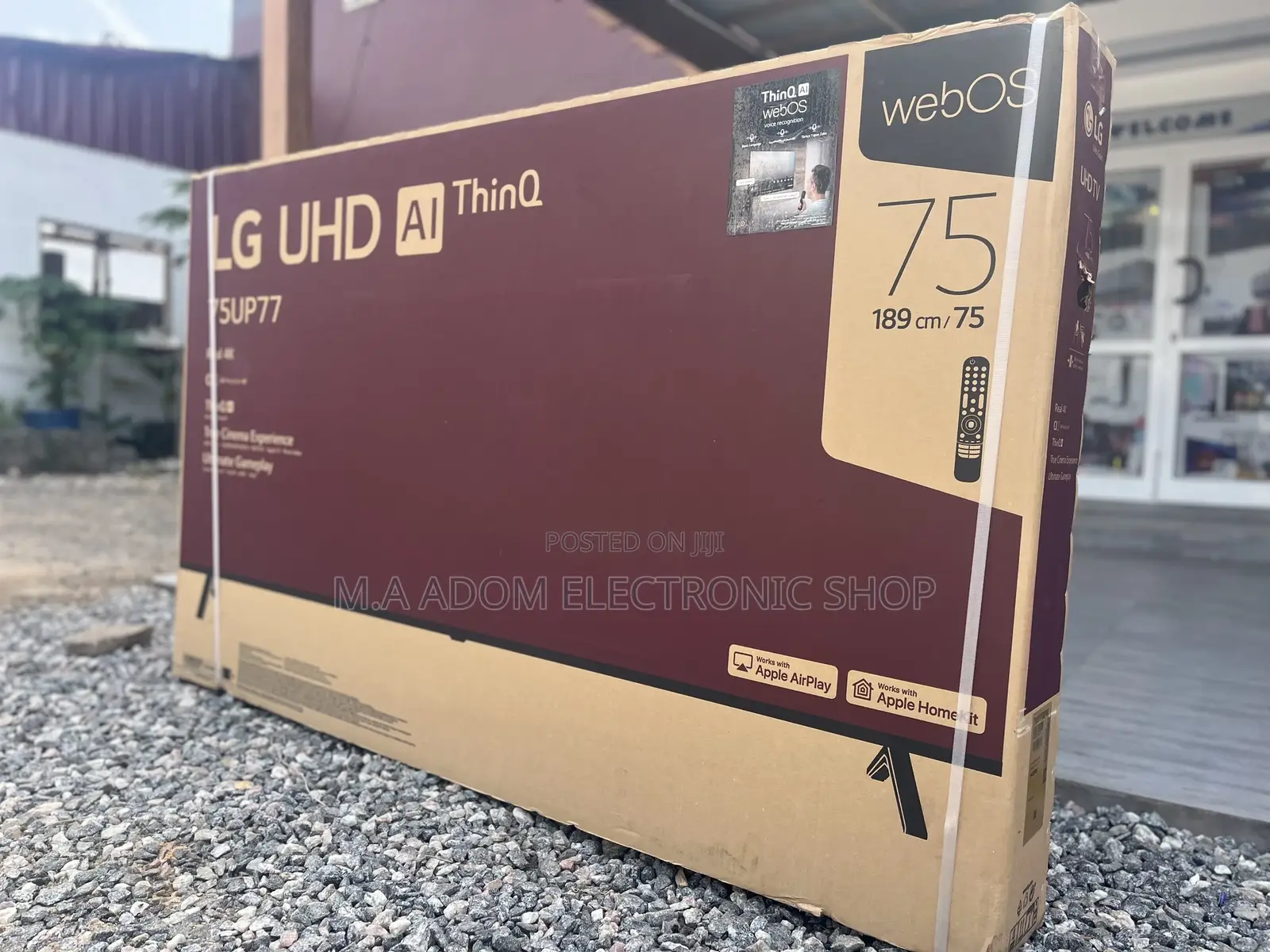 Lg 75” Real Smart UHD Led Tv With Magic