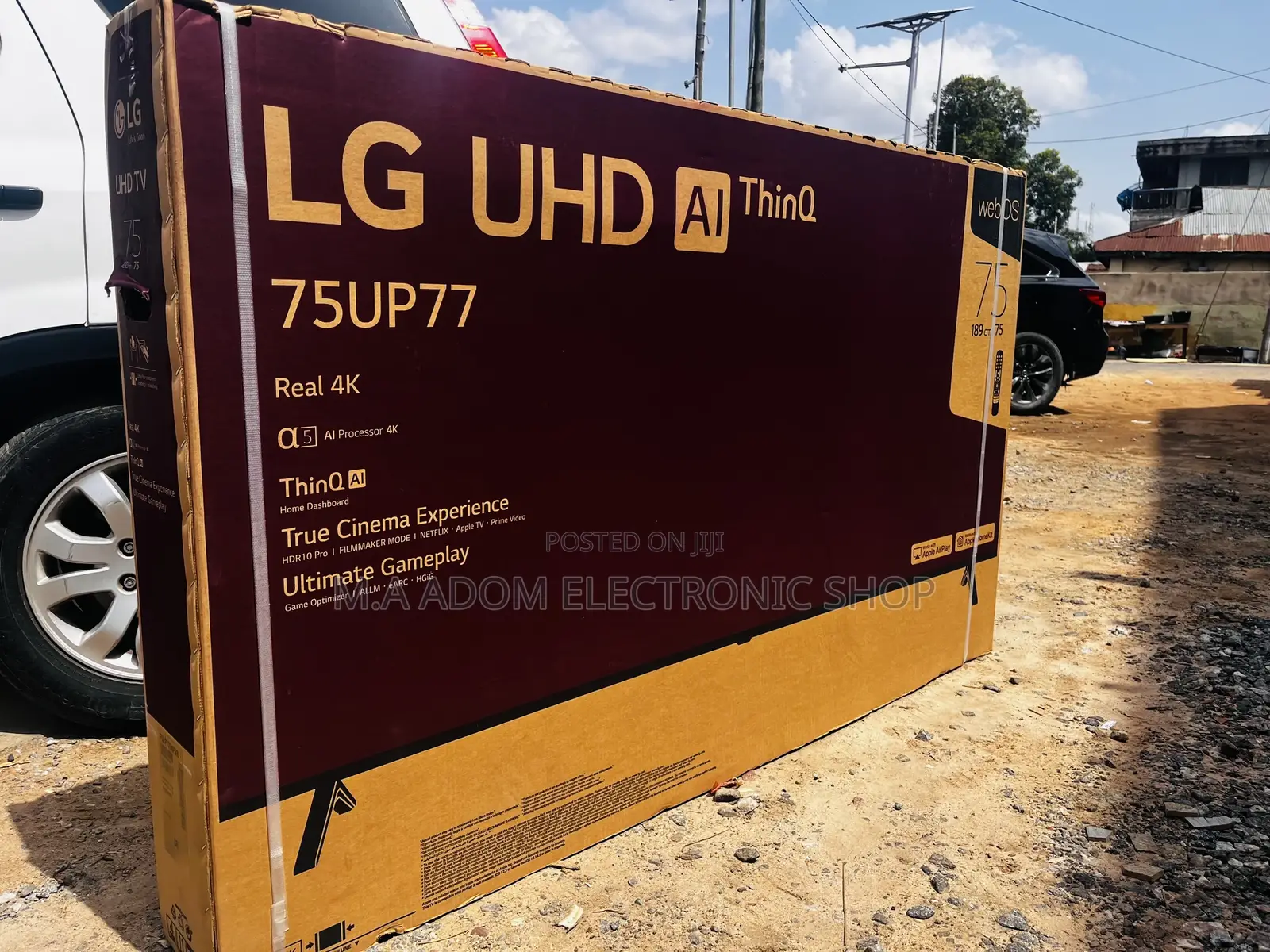 Lg 75” Real Smart UHD Led Tv With Magic