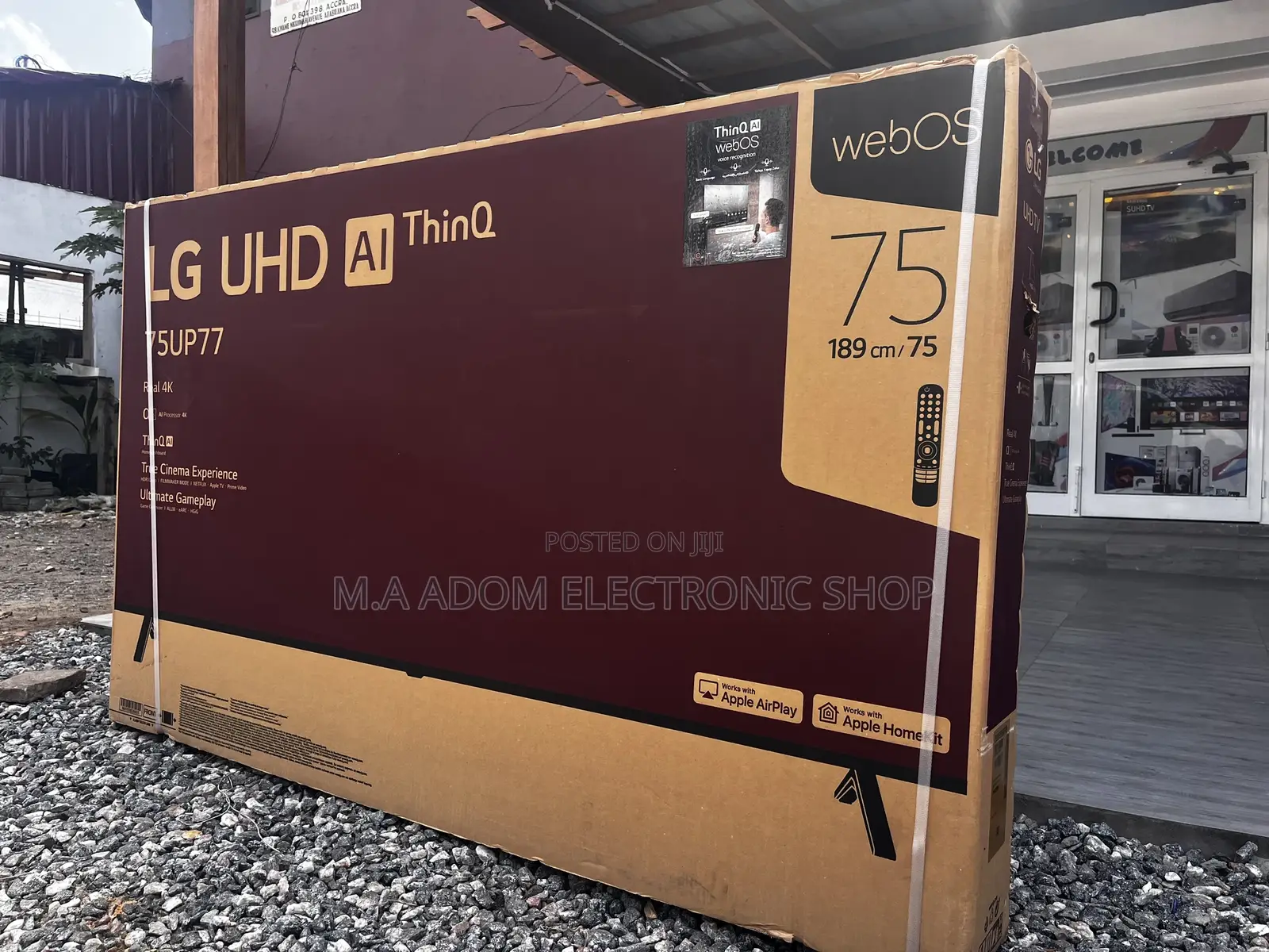75” Lg Webos UHD Smart Led Tv