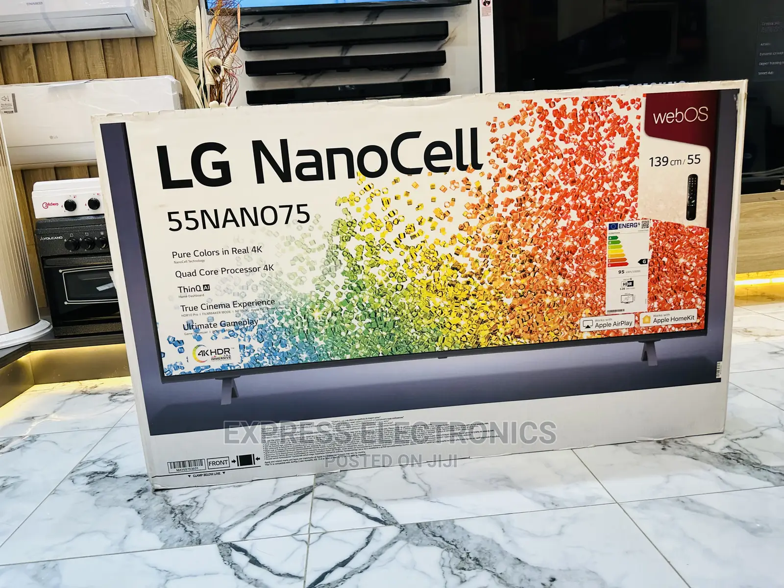 LG UHD Smart Nano756 55”Nanocell Tv 