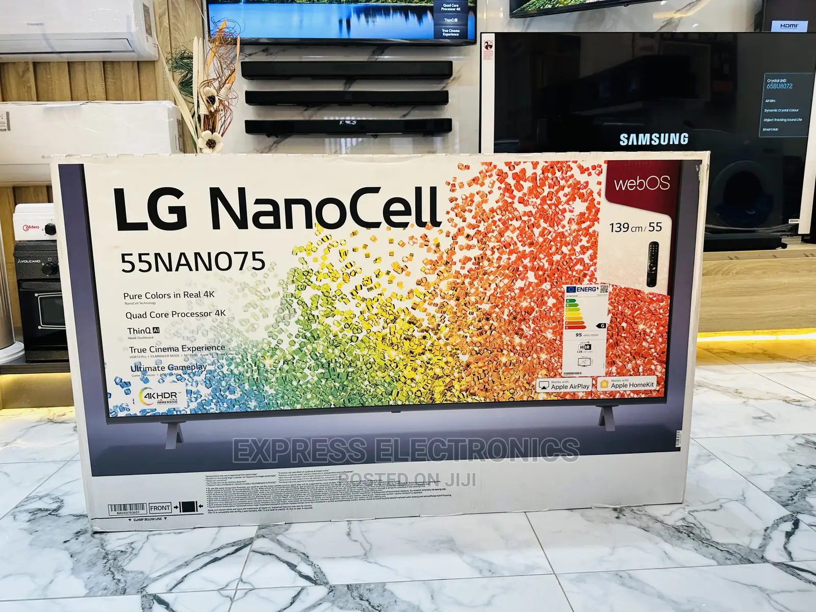 LG UHD Smart Nano756 55”Nanocell Tv 