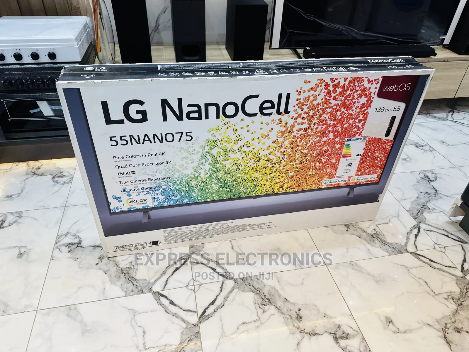 Nanocell Technology UHD Smart LG 55”Nano75 Tv