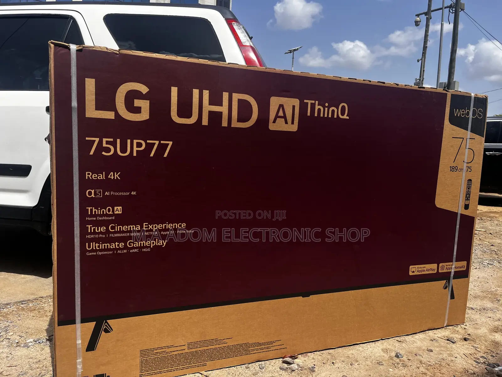 Check Out the New Lg 75” UHD Smart Tv