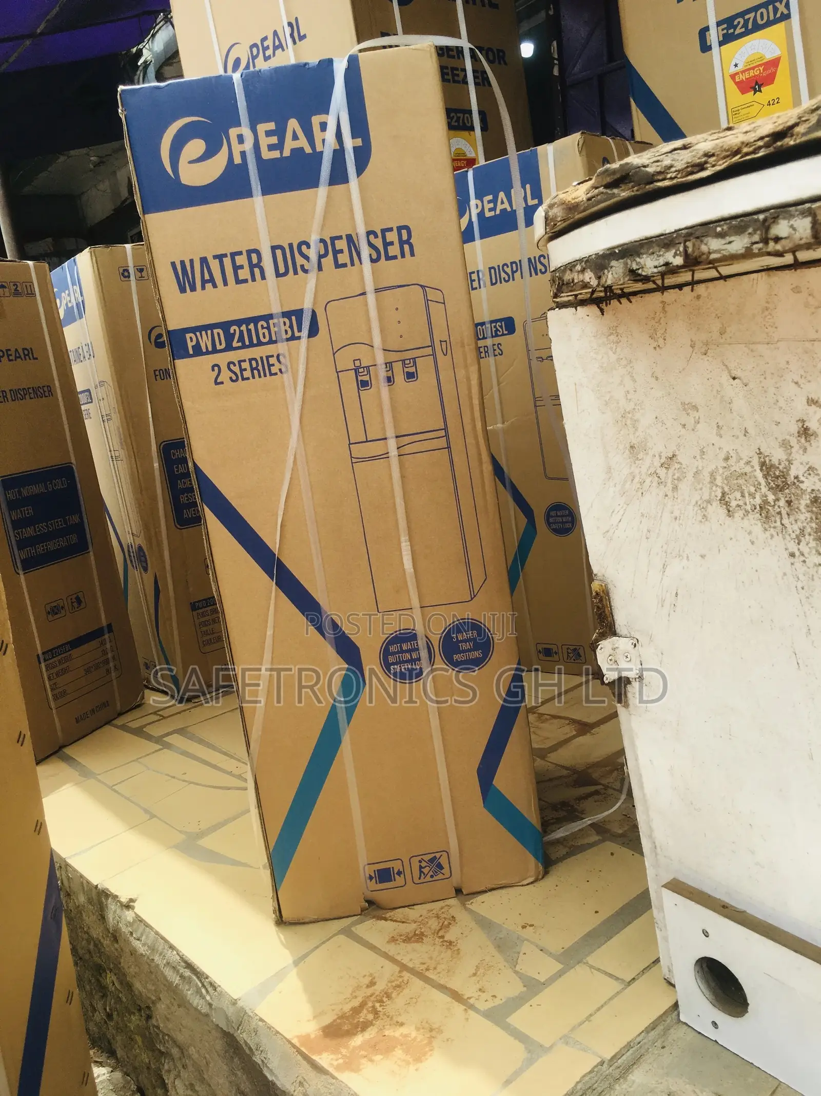 PWD-2116 FBL Hot/Cold Warm Water Dispenser Pearl