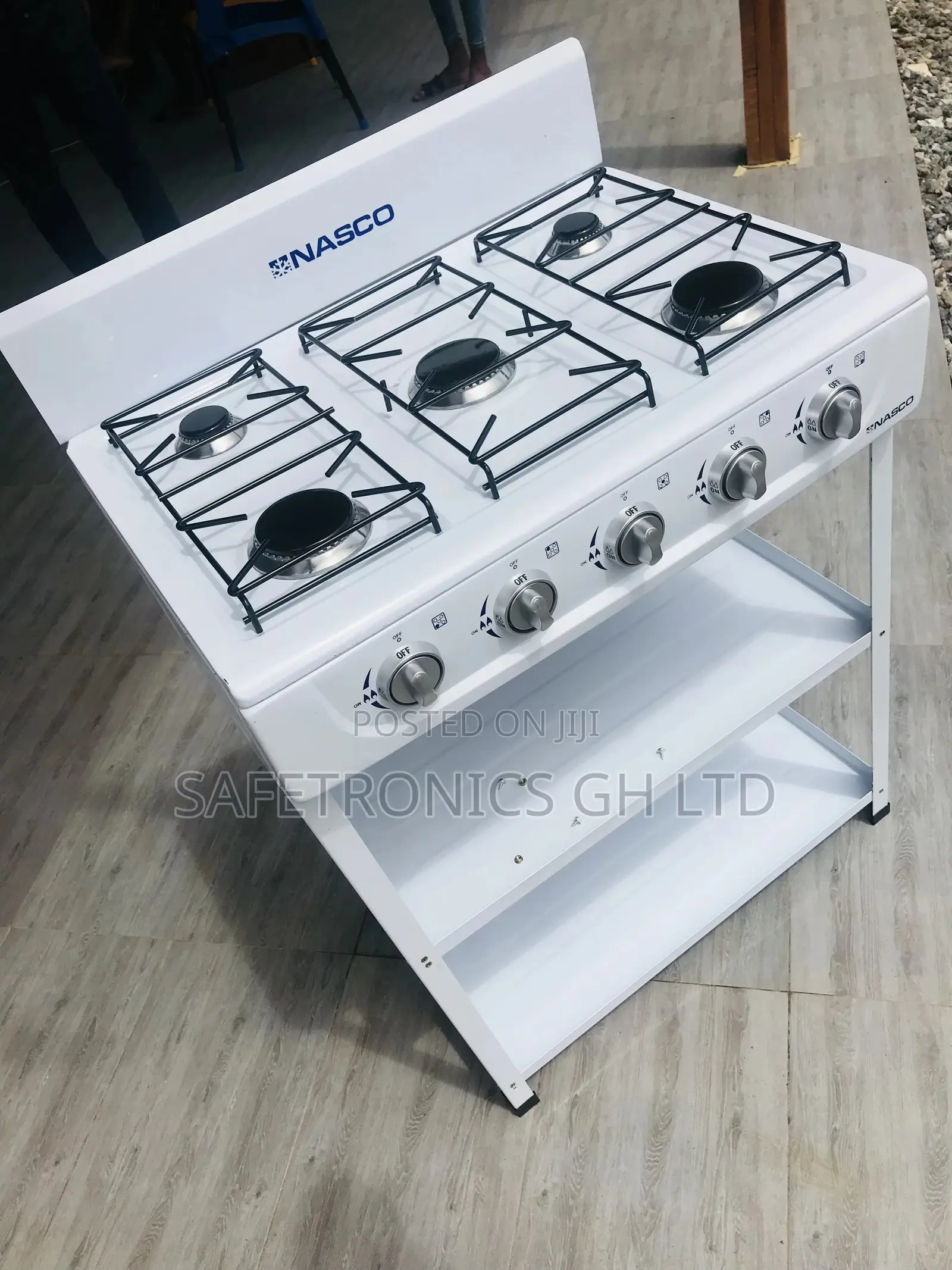 Nasco 4burner Gas Stove With Stand NASGS-K4BSS