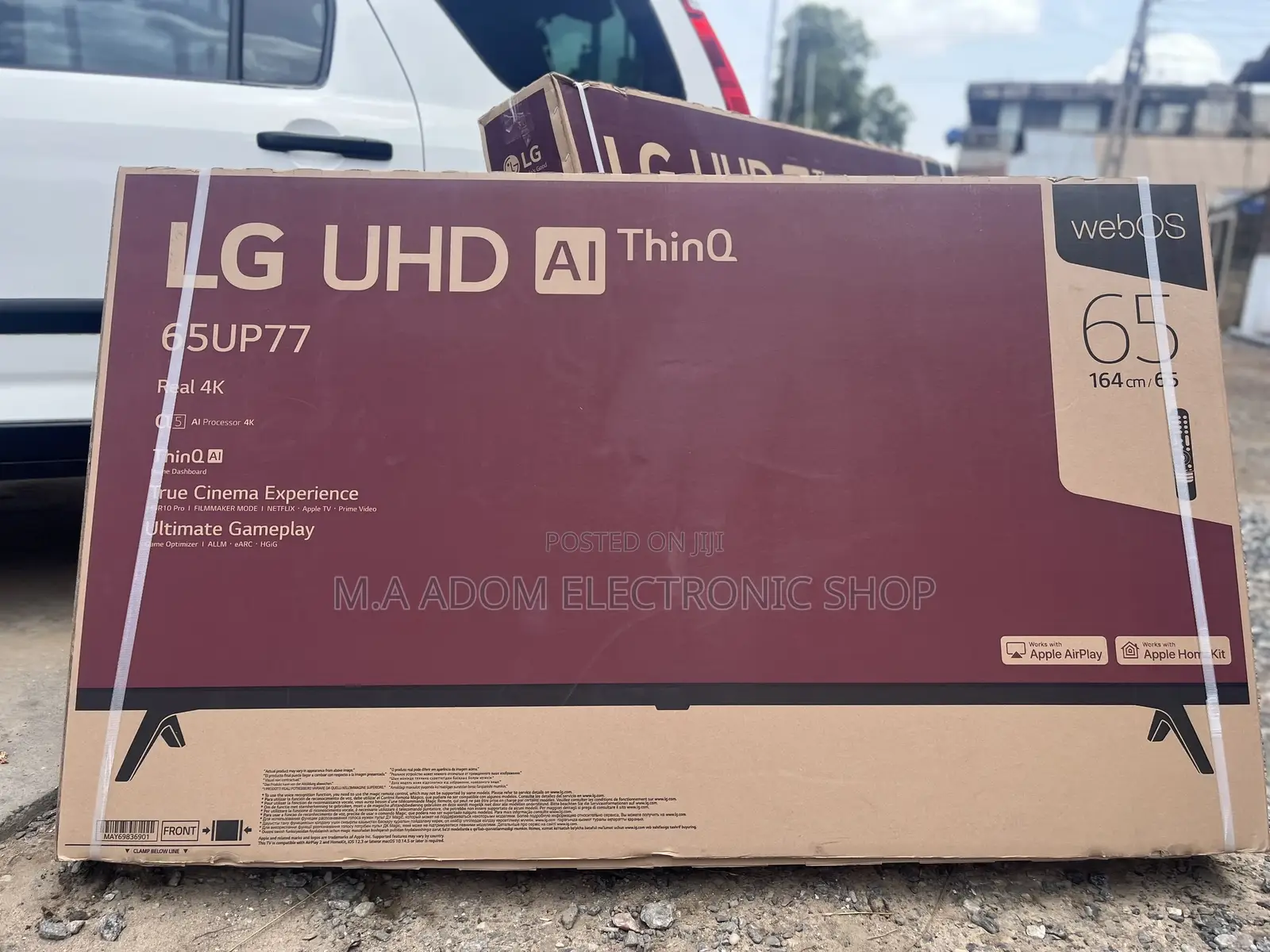 Lg 65” Smart UHD Led Tv With Magic Remote