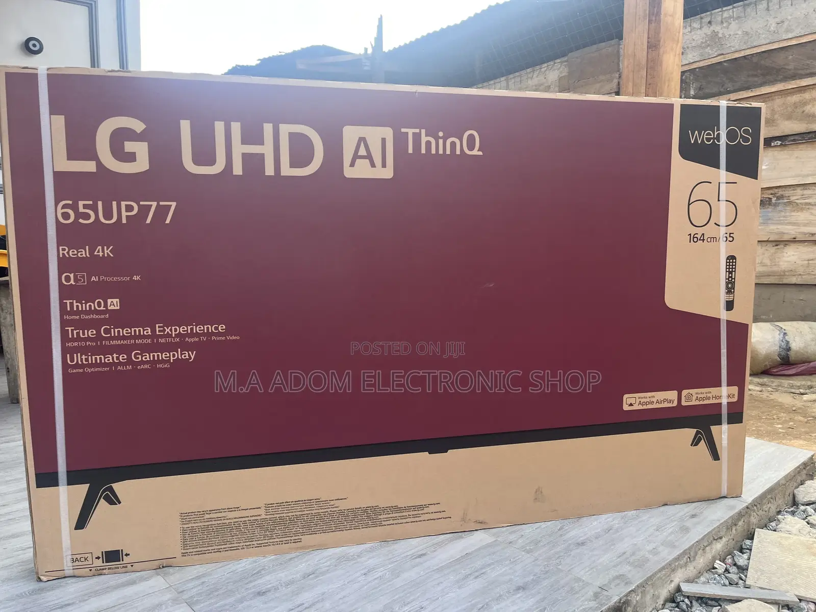 New Lg 65” UHD Smart