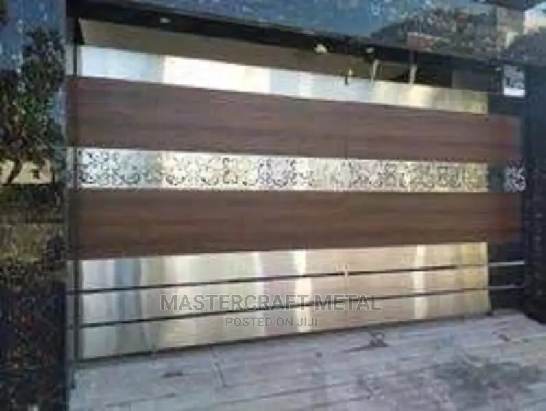 Gold Stainless Steel Gates | Stainless Steel Pushing