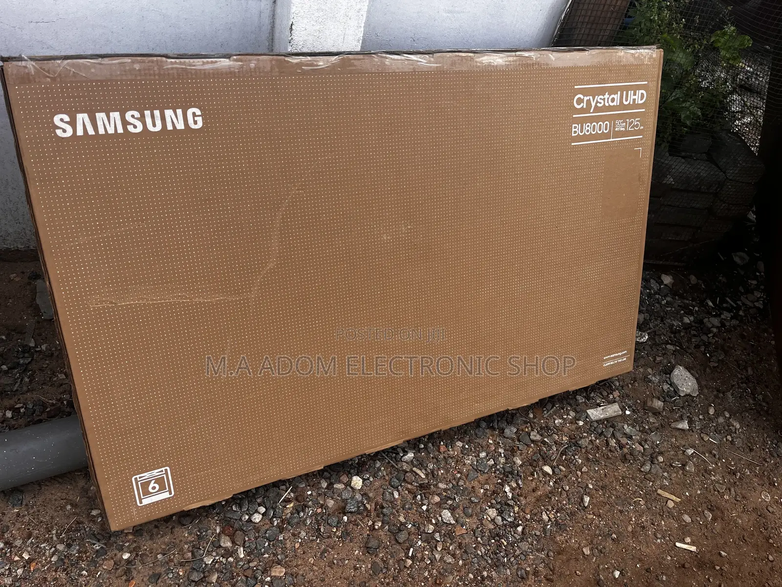 Sealed 50" BU8000 Crystal UHD Smart TV