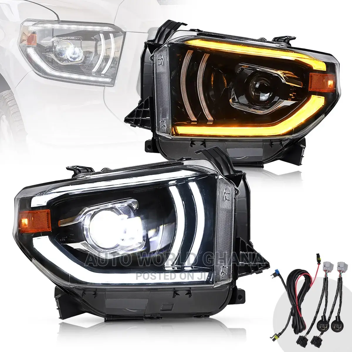 Toyota Tundra Headlight 2014 2015 2017 2018 2020