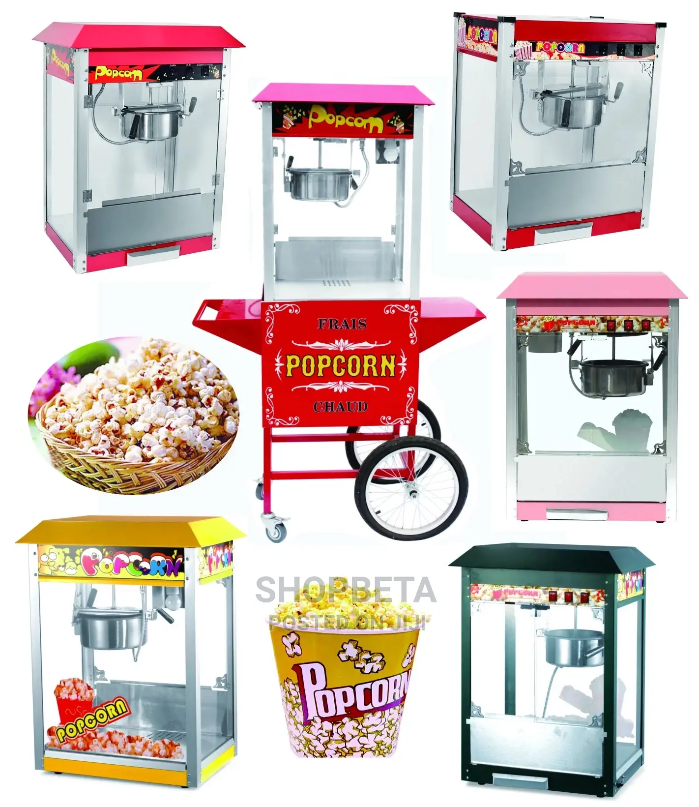 Commercial Pop Corn Machine