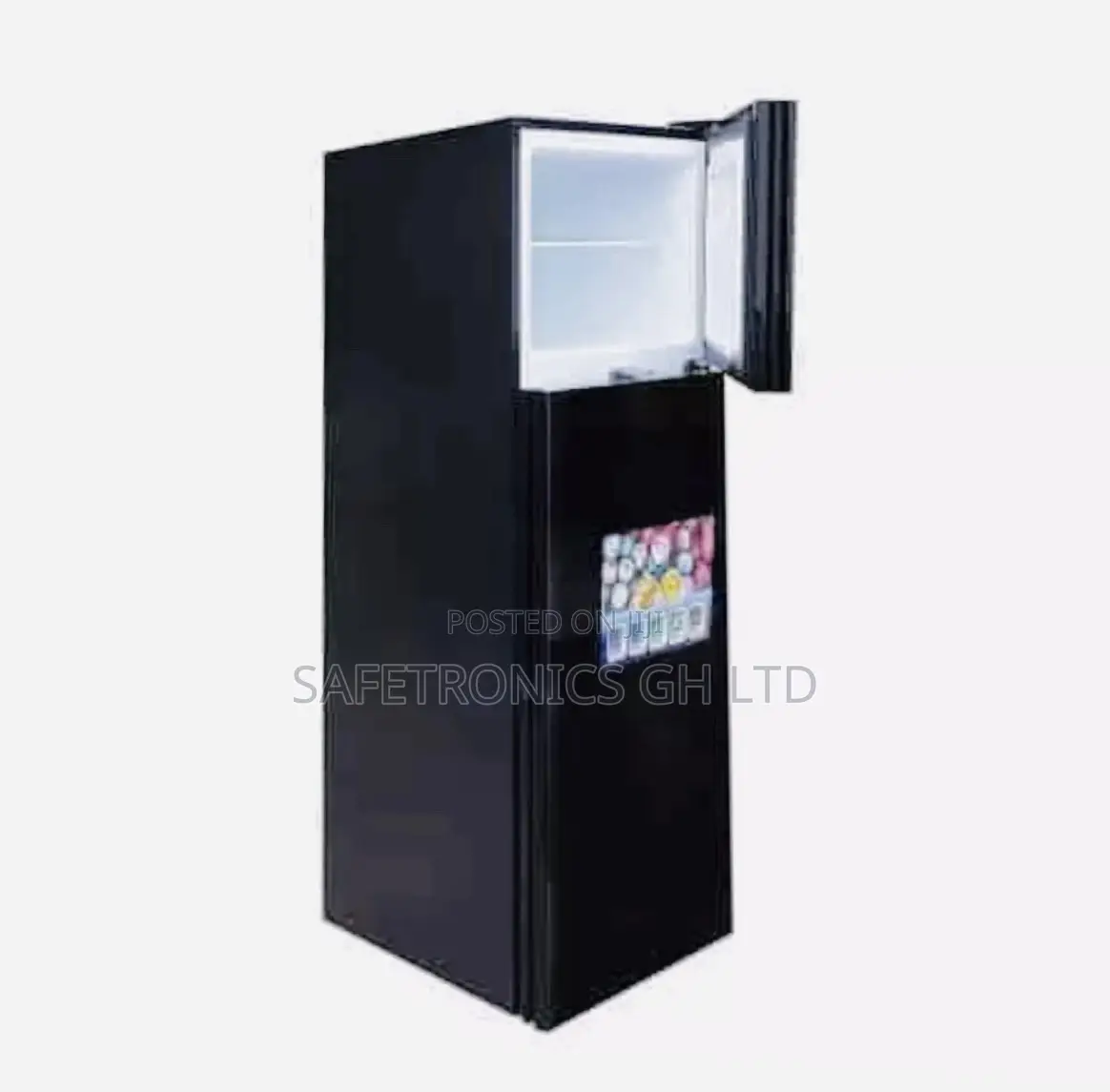 Pearl 138ltr Black Mirror Double Door Fridge PF 20T
