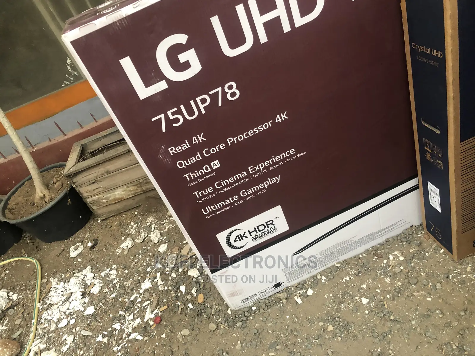 Stunning UHD 75" LG 75UP7 Bluetooth HDR Smart LED