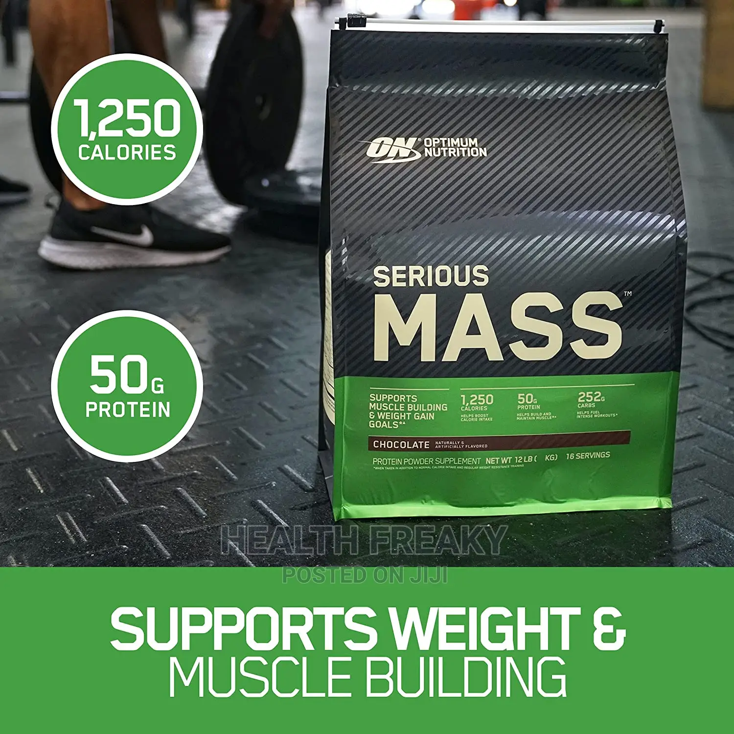 Serious Mass Gainer Protein | Weight Gainer 12lb