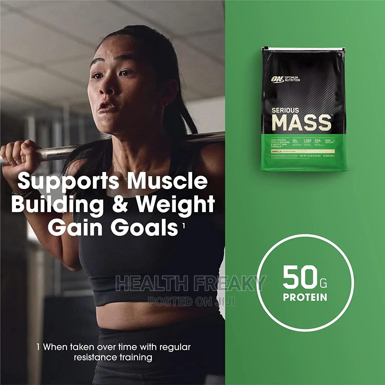 Serious Mass Gainer Protein | Weight Gainer 12lb