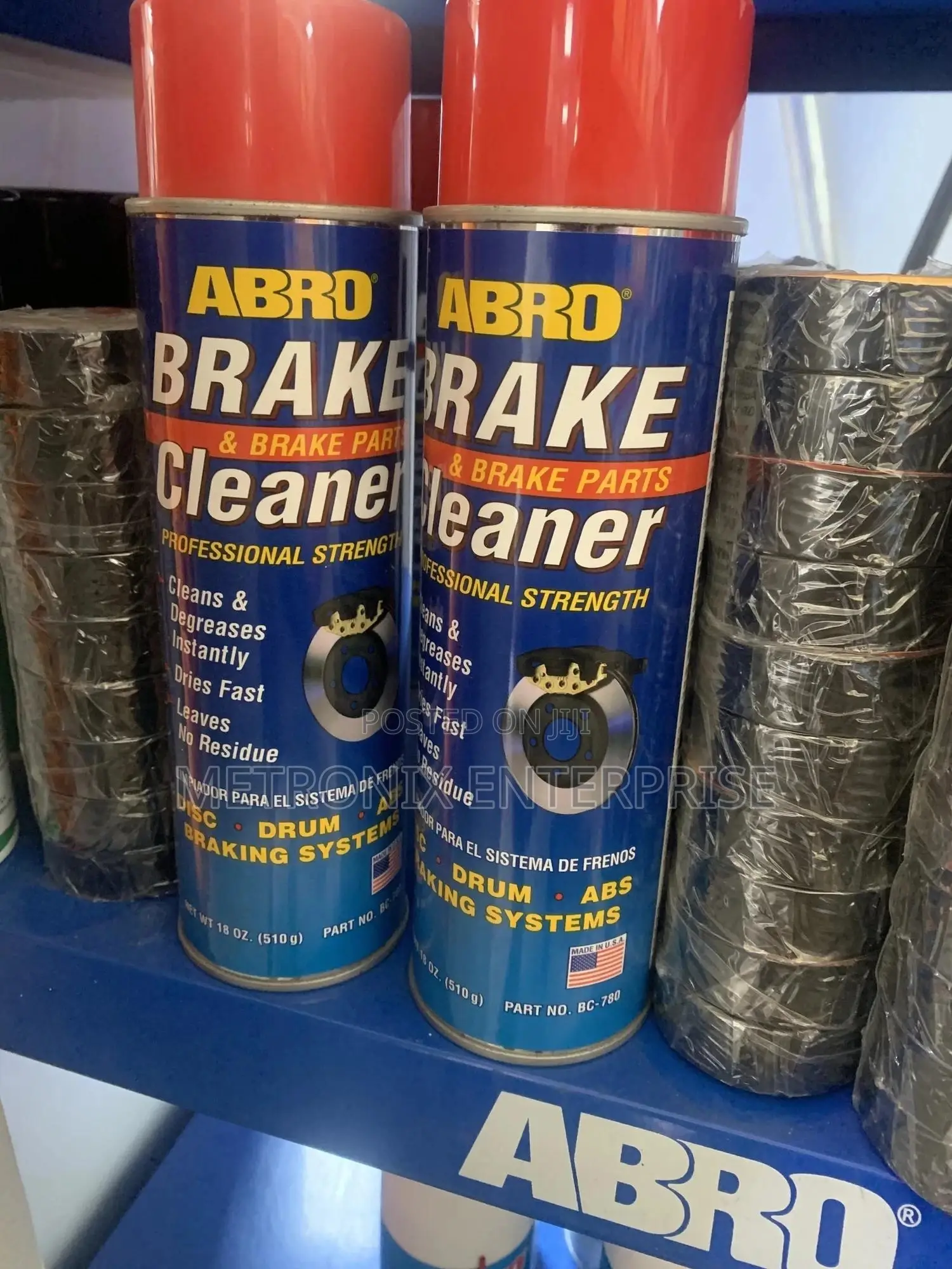 Brake And Brake Parts Cleaner,(Abro USA)