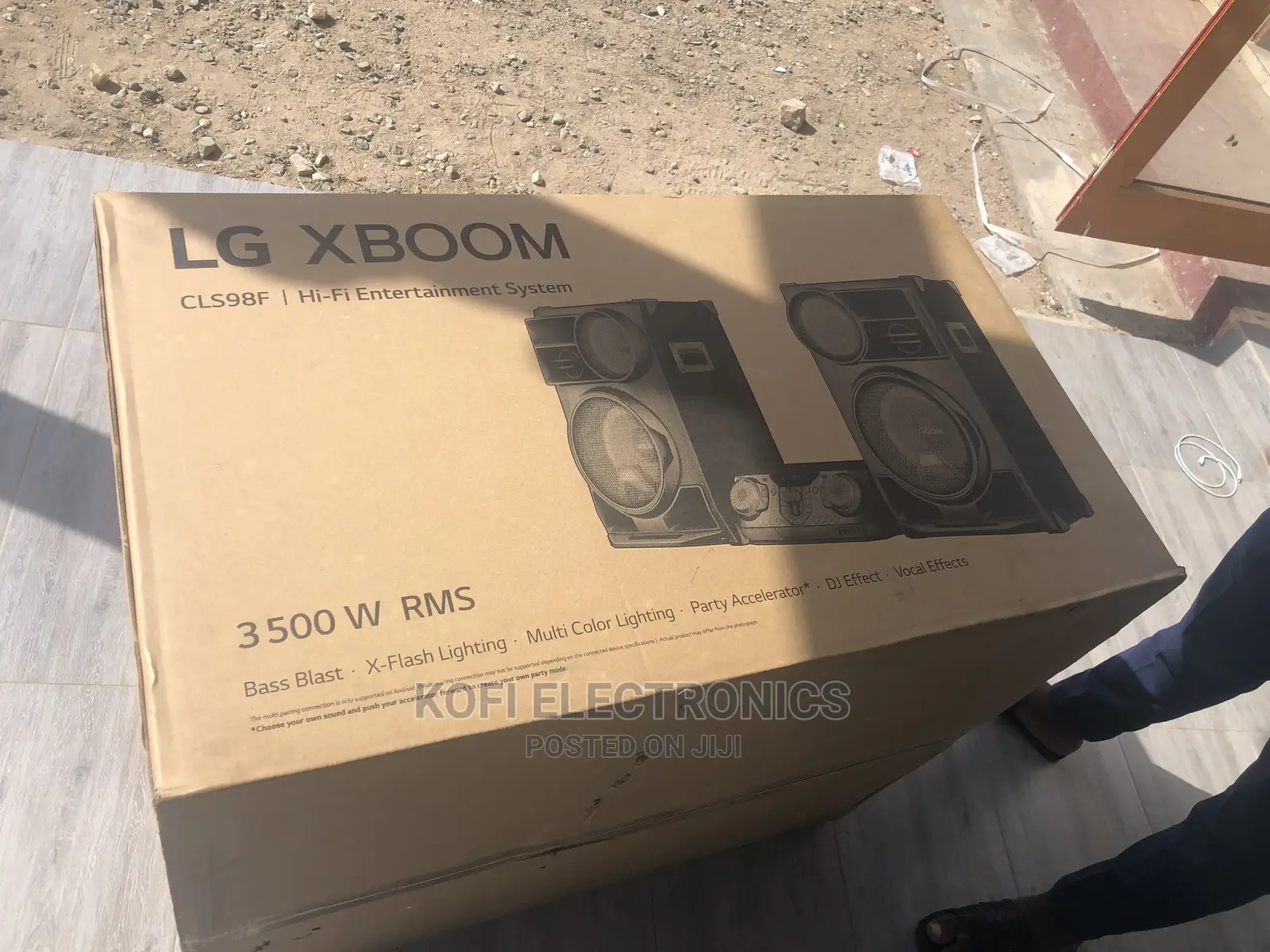 Brand New LG XBOOM CL98 | 3500W | 2.2ch | DJ App |