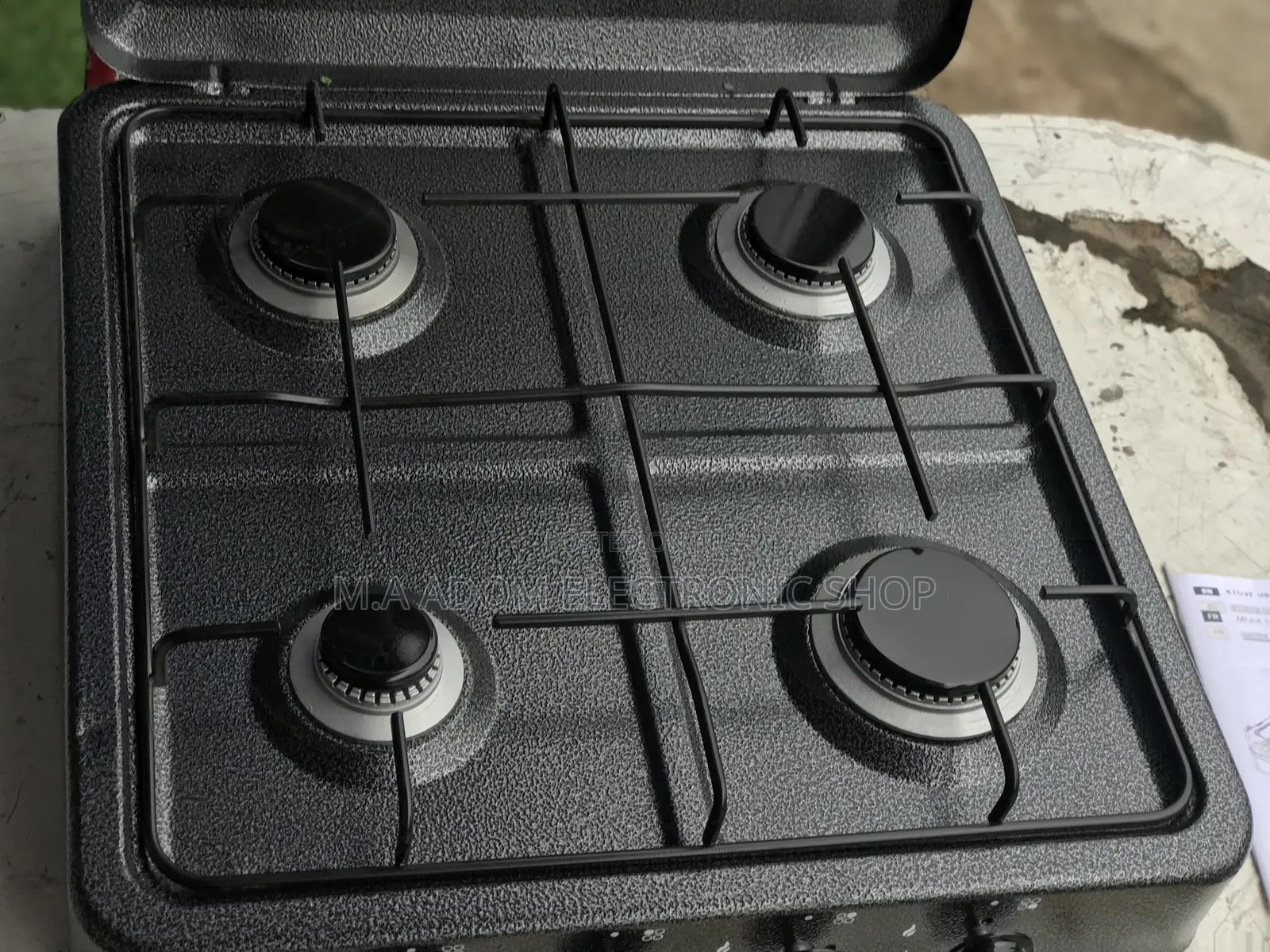 Fast Cooking Volcano 4b Tabletop Gas Cooker