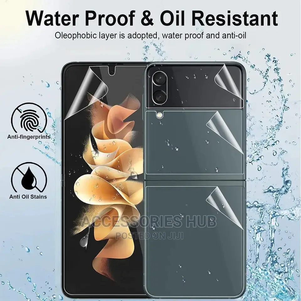Z Flip 3 and 4 Fiber Screen Protectors
