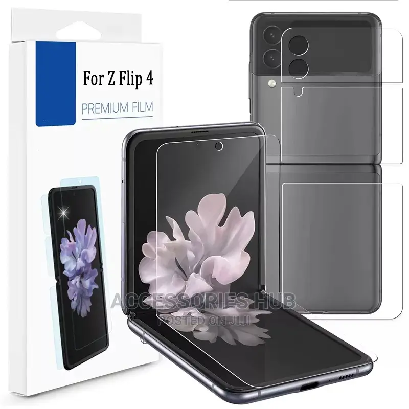Z Flip 3 and 4 Fiber Screen Protectors