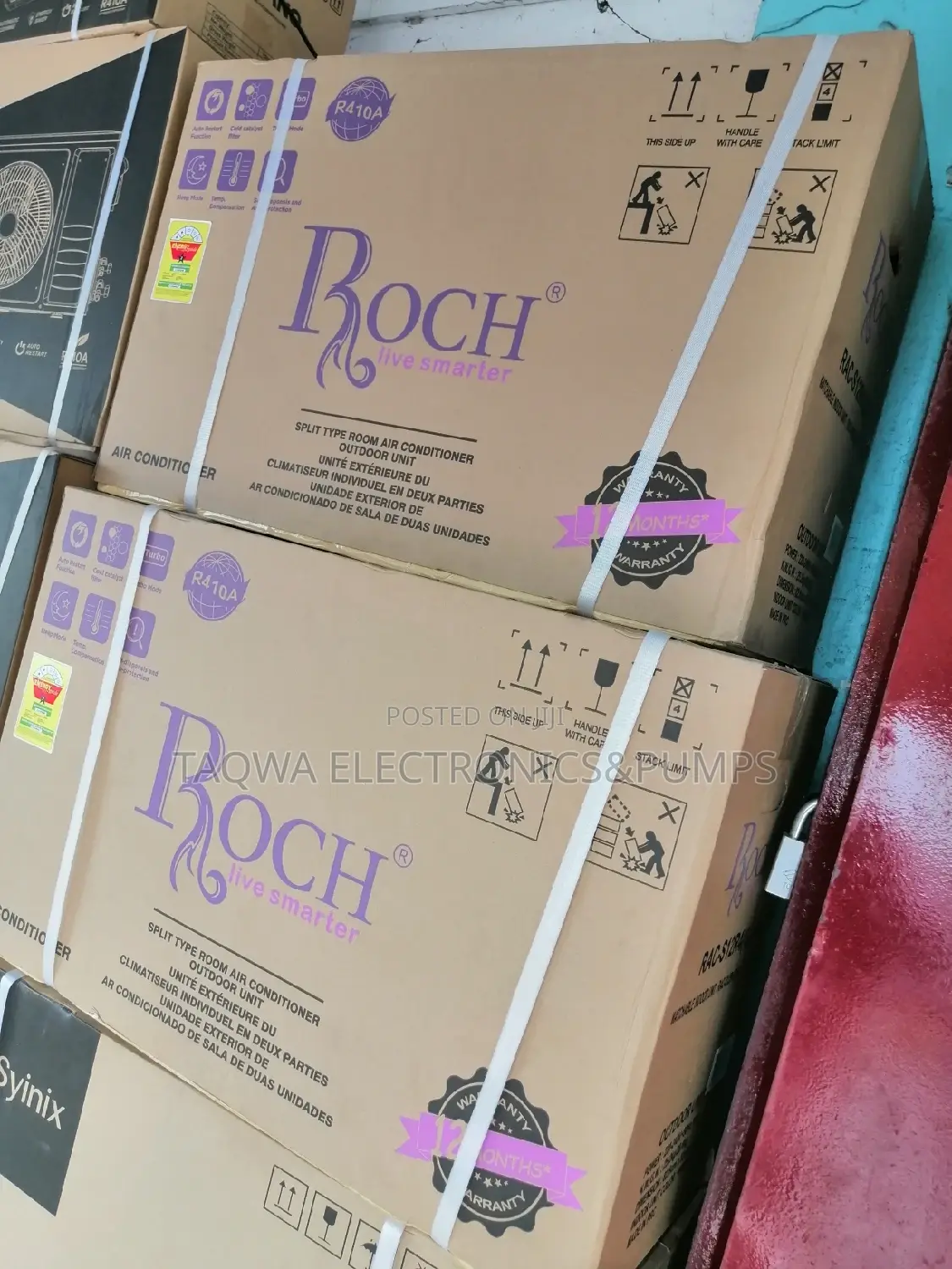 Roch 1.5hp Air Conditioner, Very Authentic.
