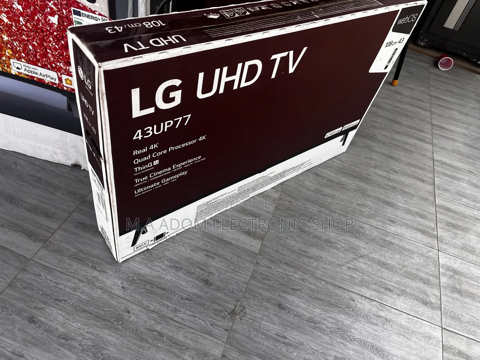 Airslim LG 43" LED 43up77003 Uhd Smart TV