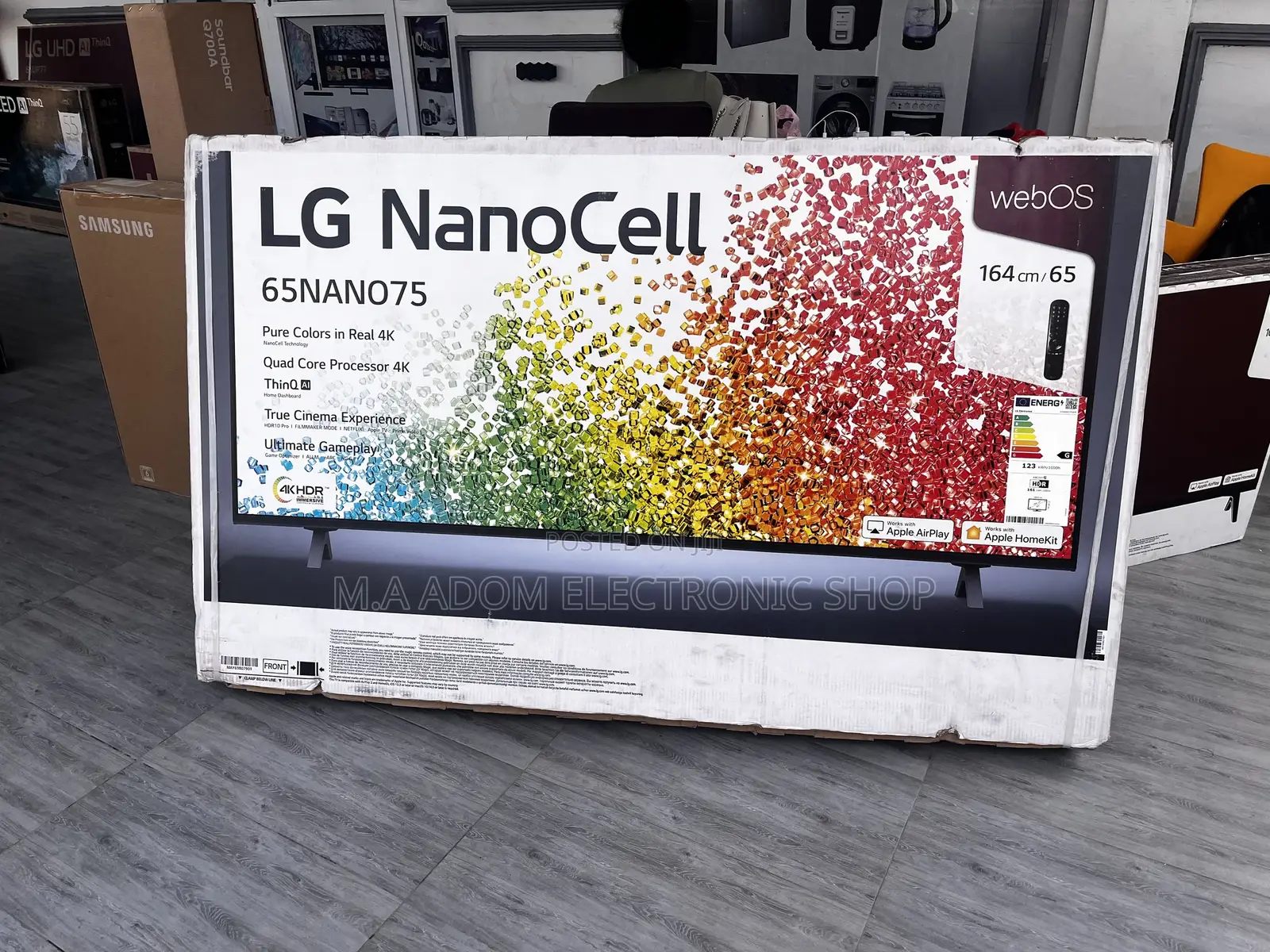 Best Deal LG Nanocell NANO75 65'' Smart TV