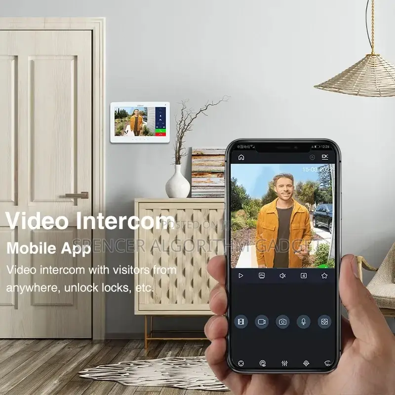 New Dahua Wired Ip Ring Doorbell Remote View on Phone