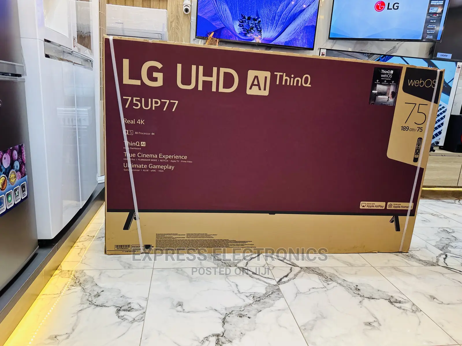 Call for LG UHD Smart Up77 Series 75”Tv