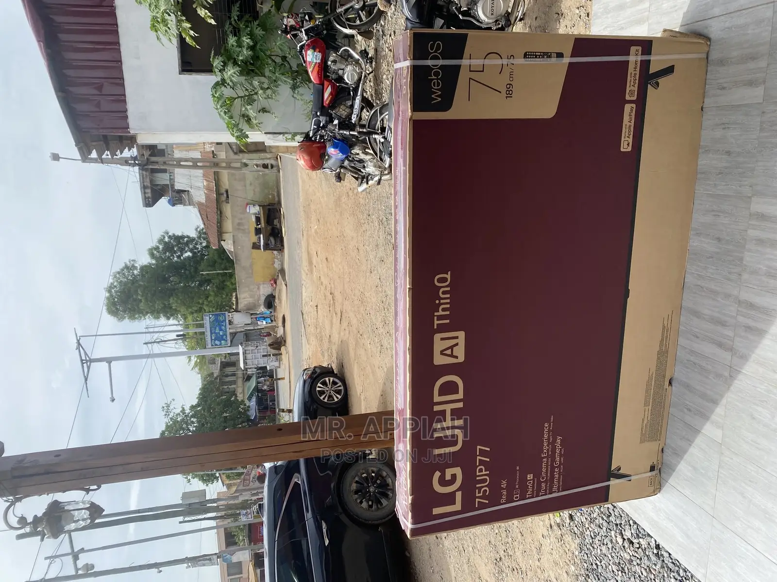 LG UP77 Series 75'' Smart UHD TV With AI Thinq