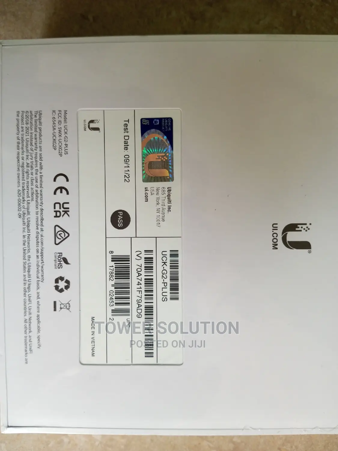 Unifi Cloud Key Gen2 Plus SSD