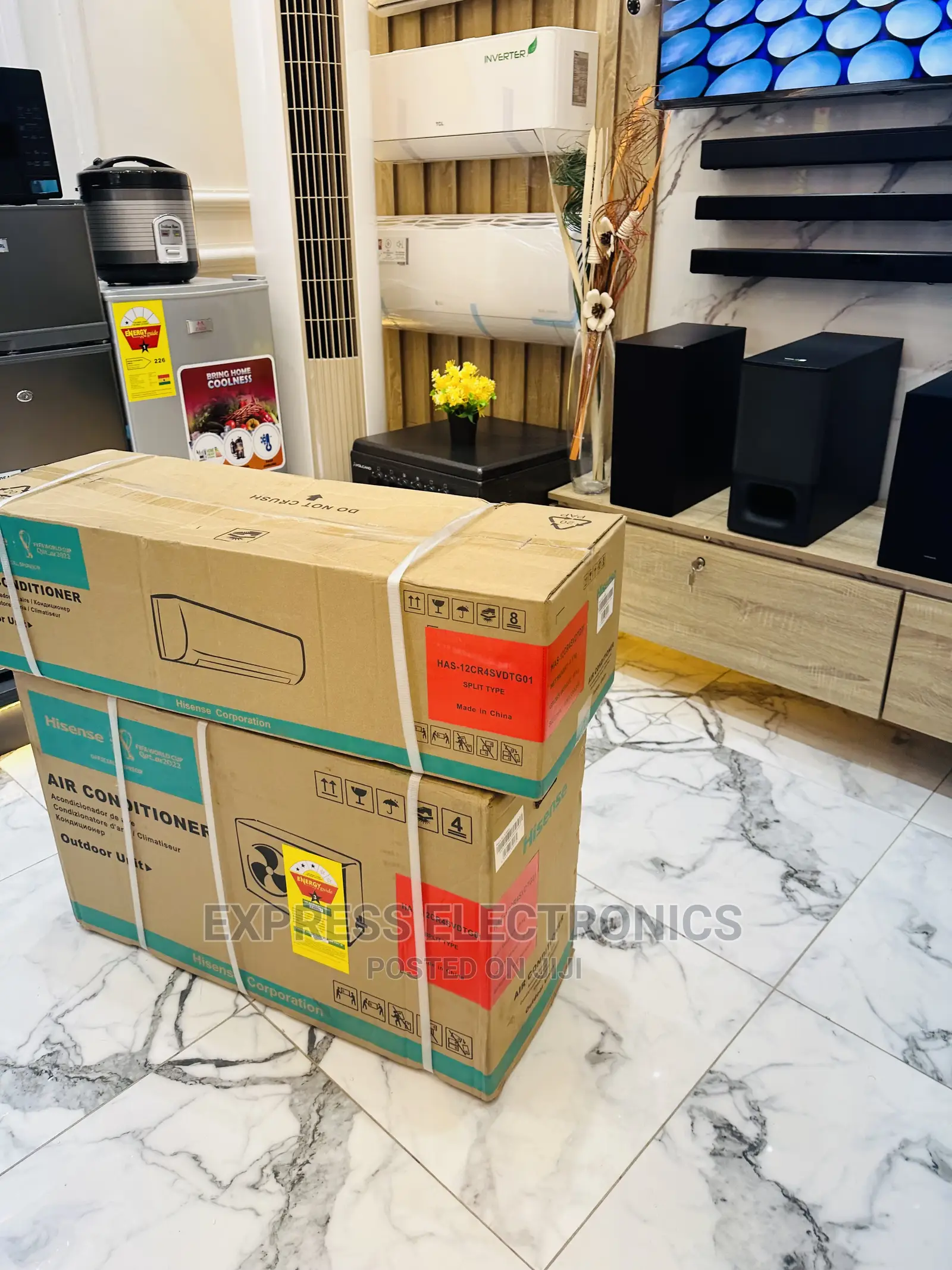 3star 2.0hp Split R410 Gas Hisense Ac