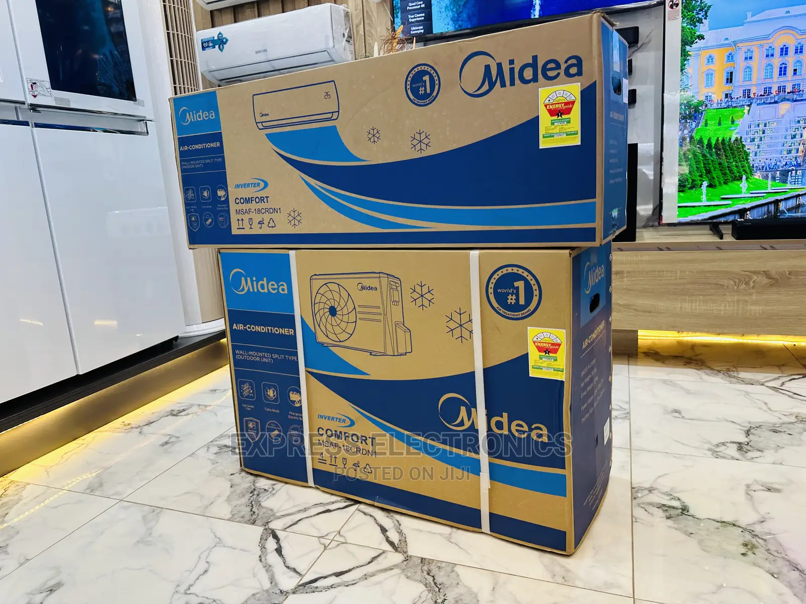 Split Inverter Midea White 2.0hp AC Call For