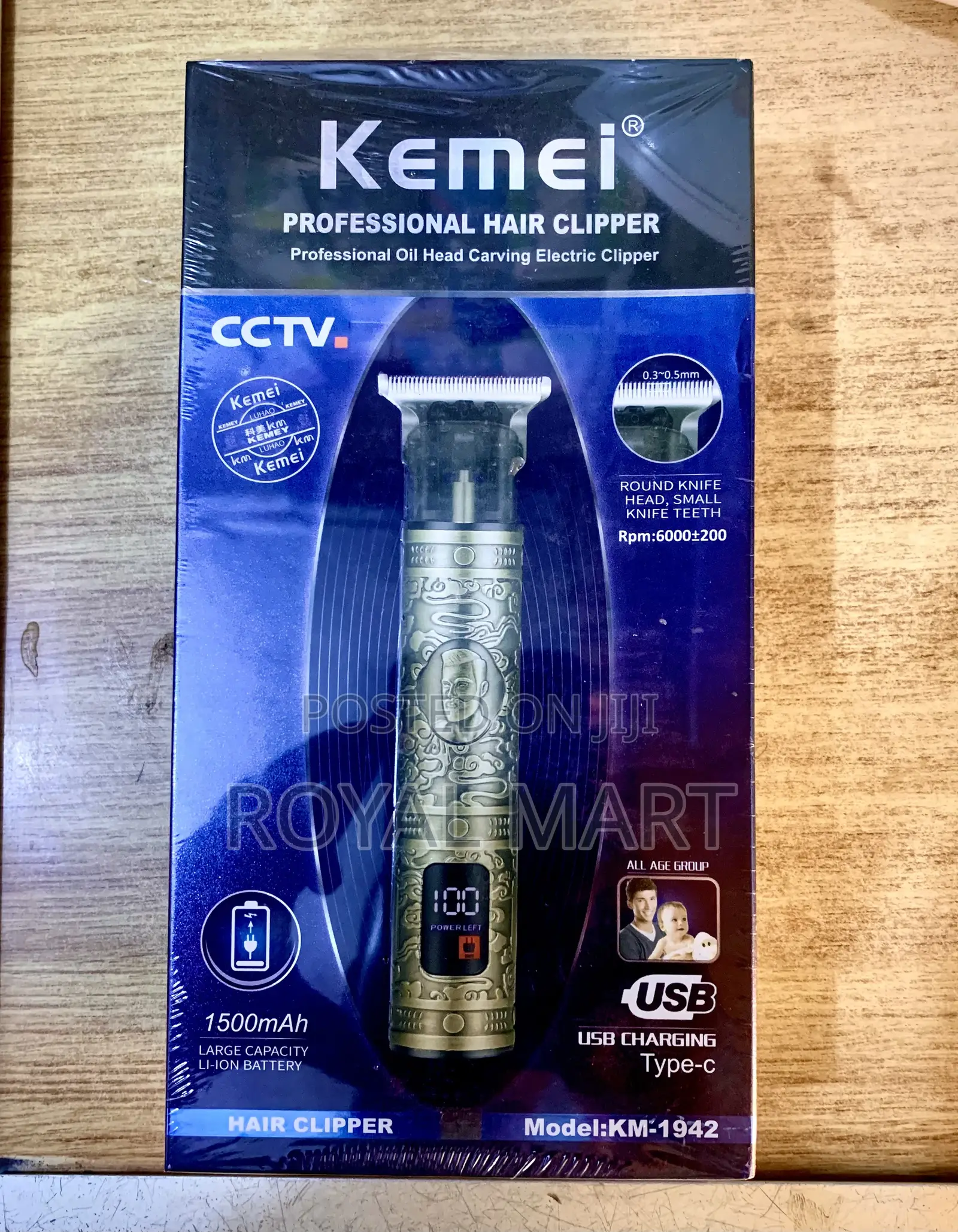 Kemei Rechargeable Trimmer