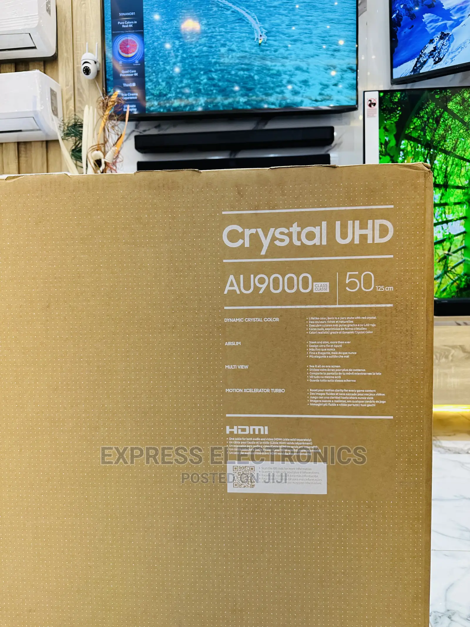 Compact and Stylish Design UHD Series 9 Smart Samsung 50”