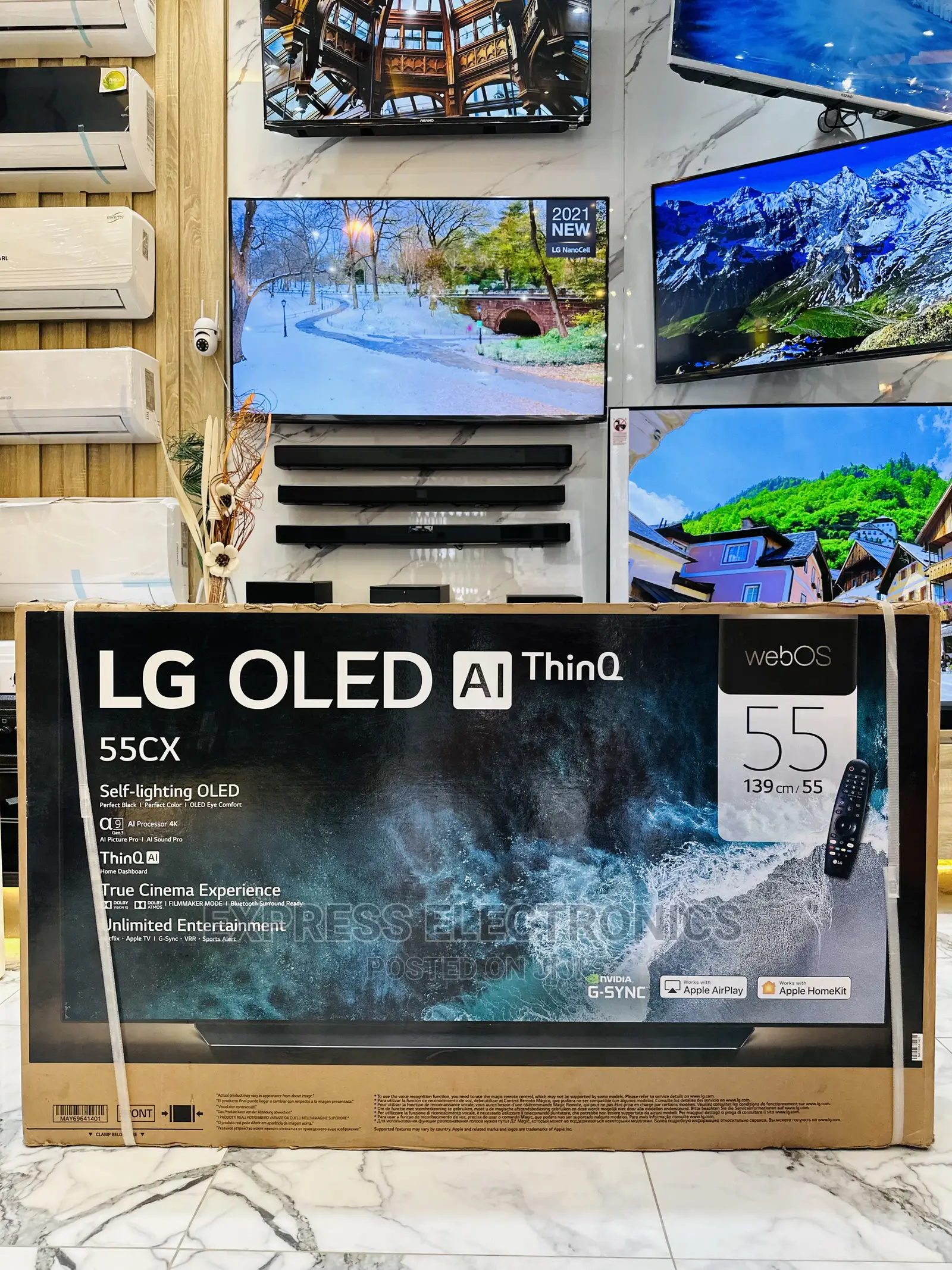 Get Great Offer on OLED UHD Smart OLED55CXPVA LG Tv
