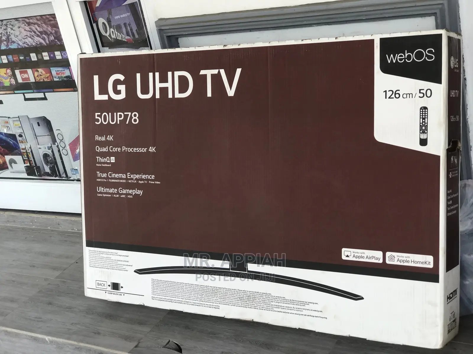 50'' Ai Thinq LG Uhd TV (50up7800)