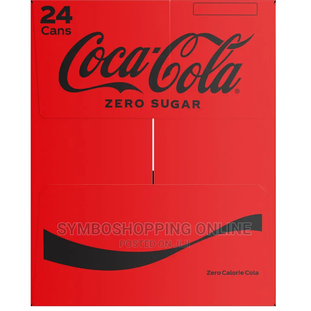 Coca-Cola Coke Zero Sugar Soft Drink Cans 24 X 330ml