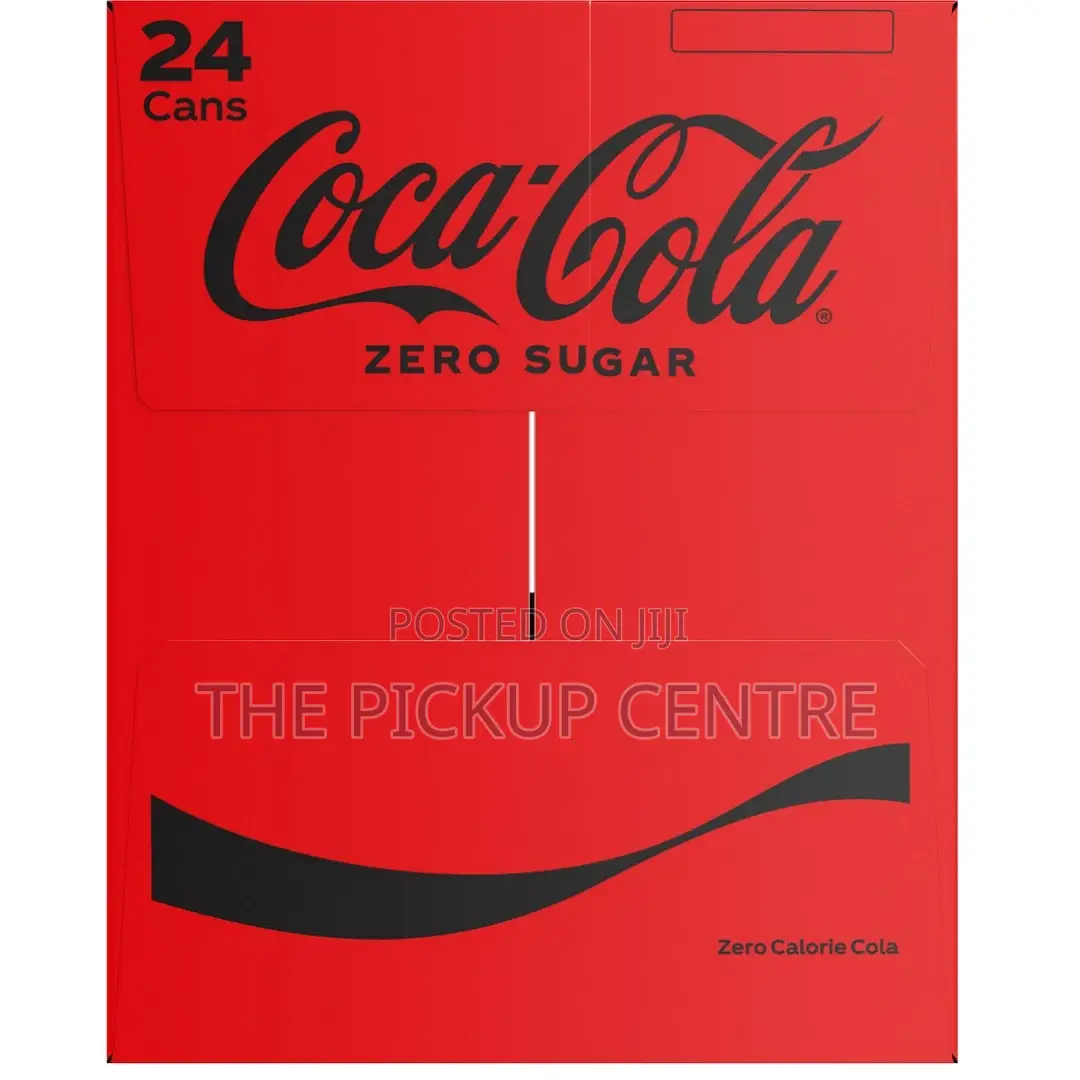 Coca-Cola Coke Zero Sugar Soft Drink Cans 24 X 330ml