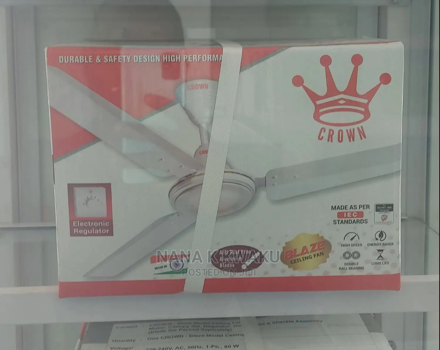 Best Crown Ceiling Fan