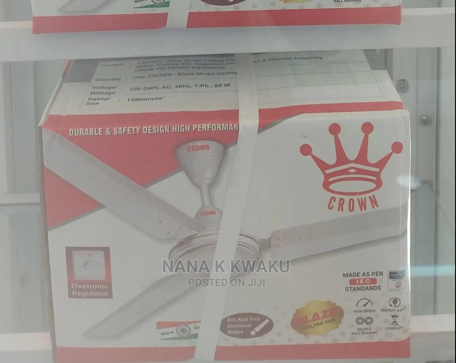 Best Crown Ceiling Fan