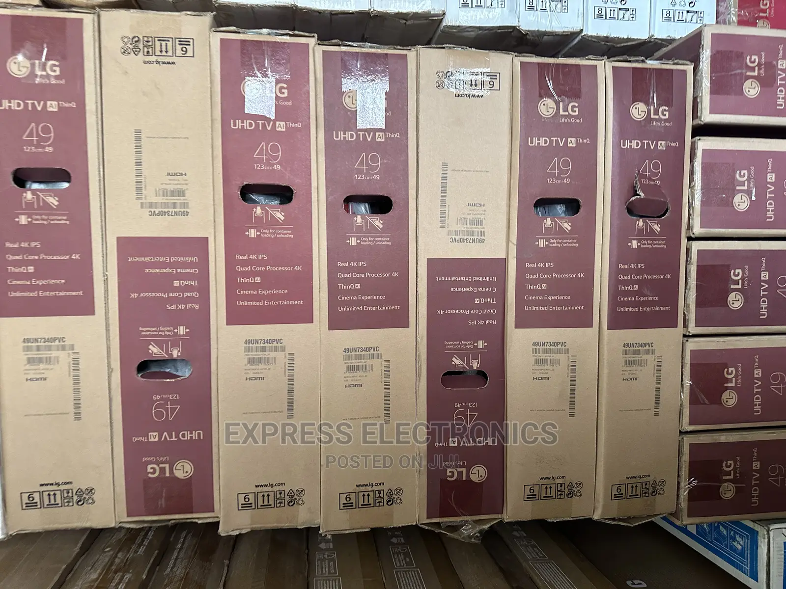 Triluminos Slim Display LG49UN7340 UHD Tv 