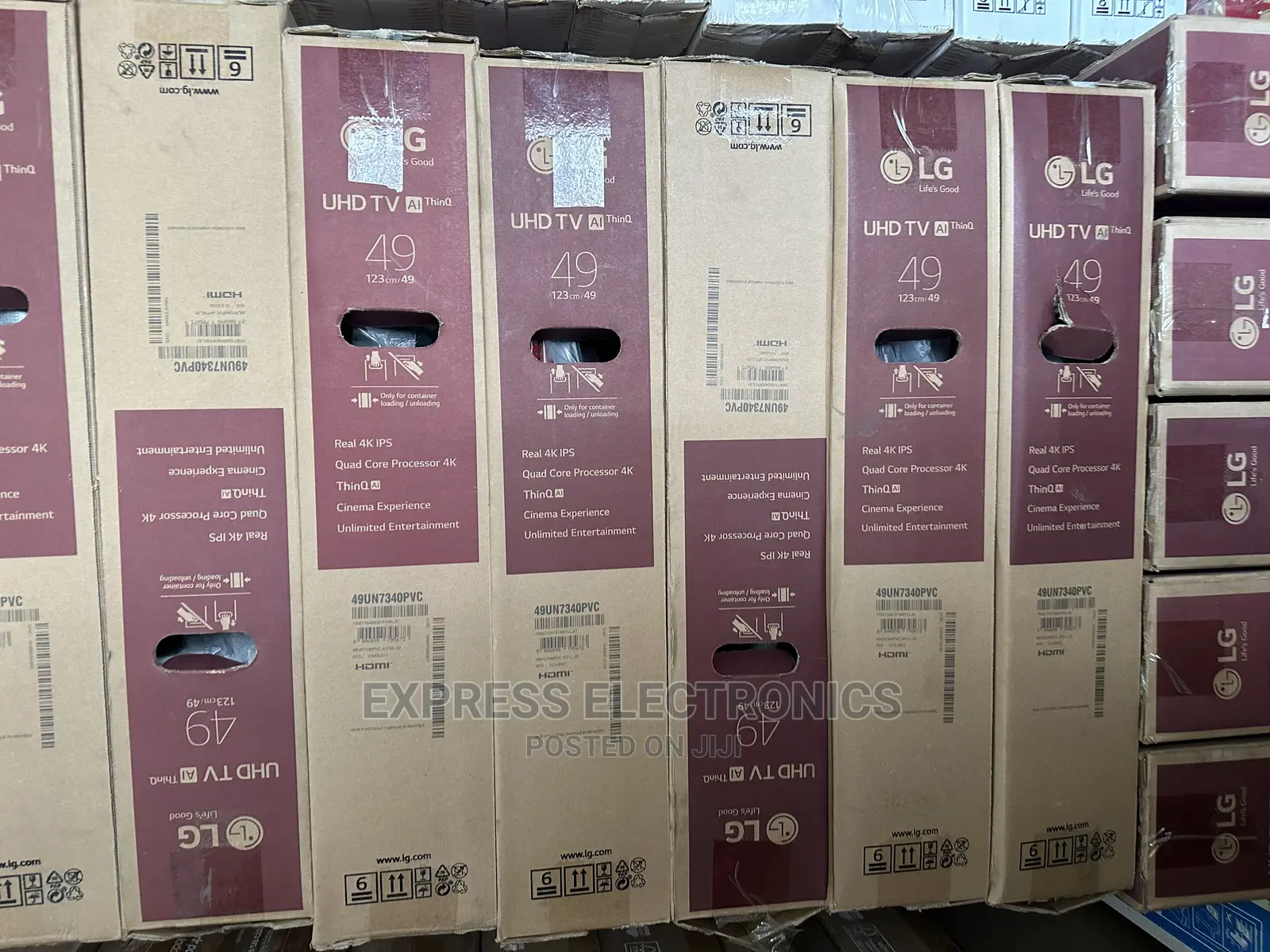 Triluminos Slim Display LG49UN7340 UHD Tv 