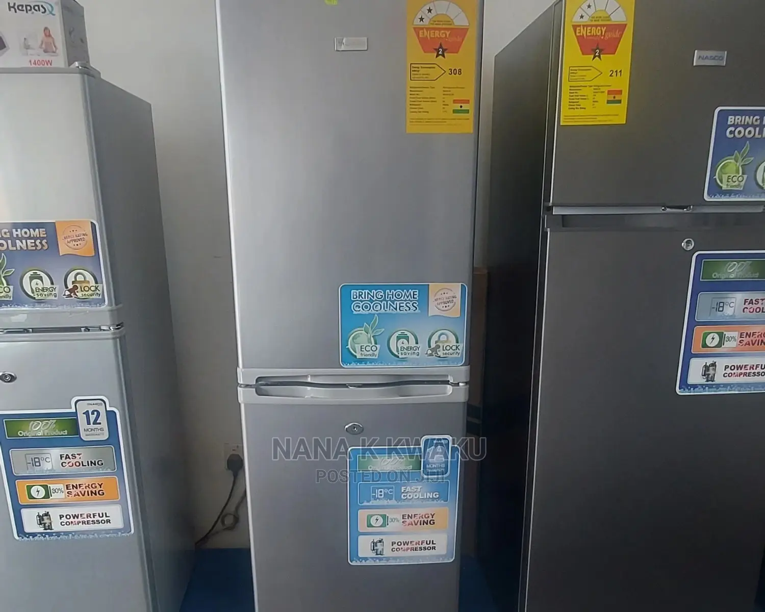 Good_nasco Nasd2-20 Double Door Fridge