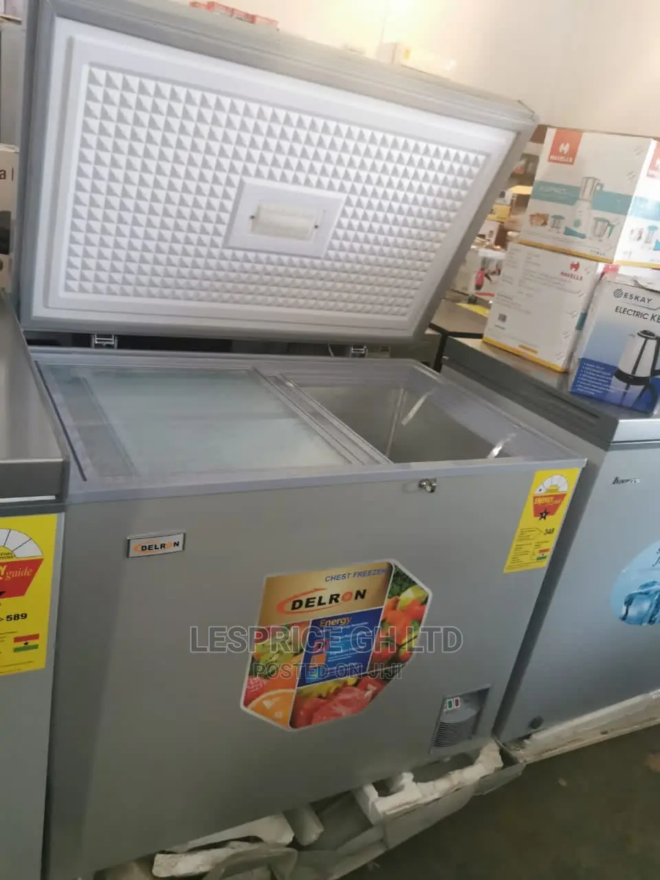 New Delron Chest Freezer 258L