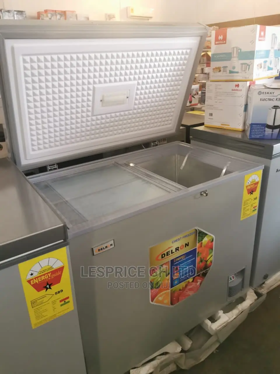 Energy Saving Delron Chest Freezer 258L