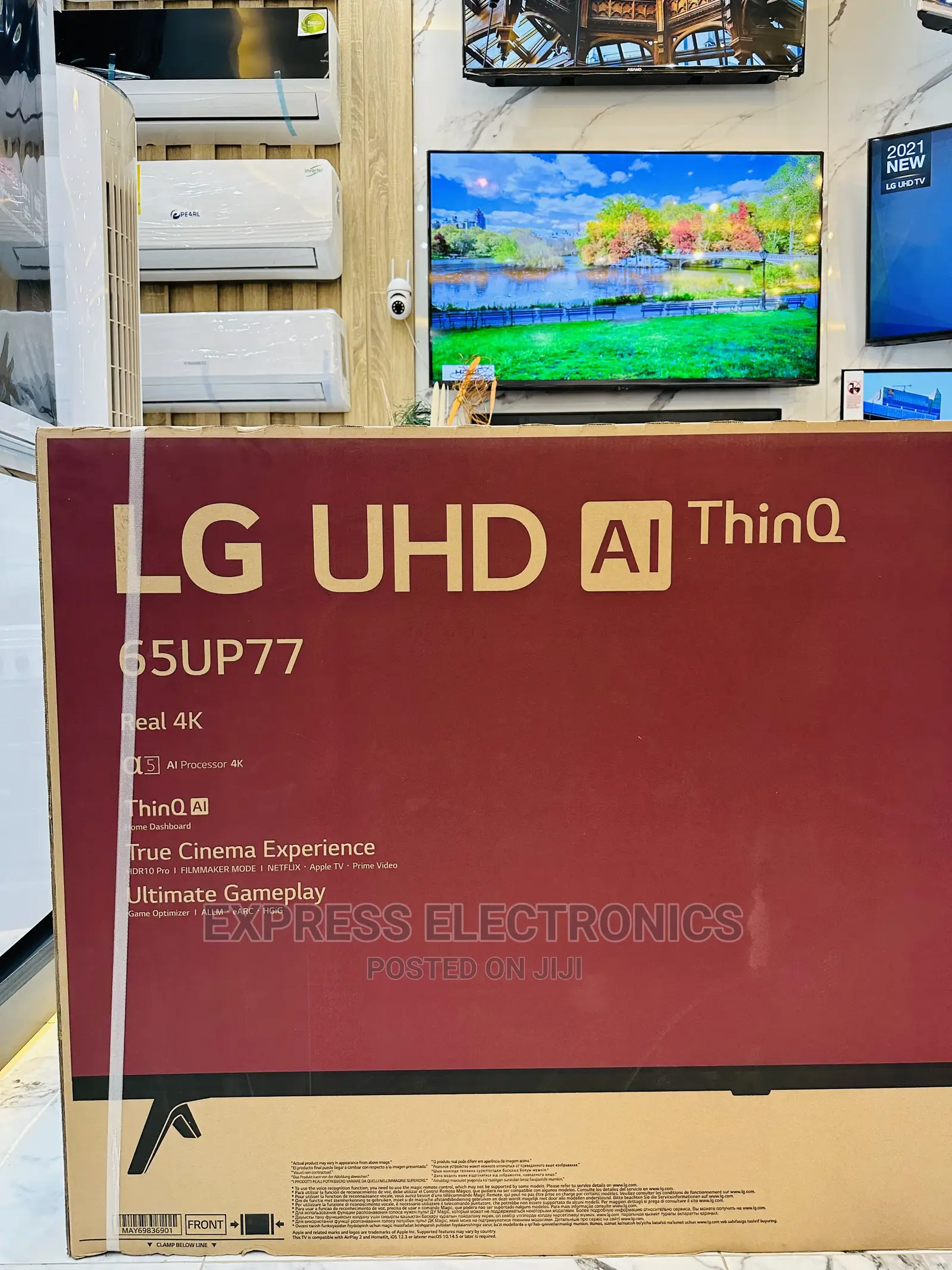 Superior Picture Quality LG UHD Smart LG65UP7750